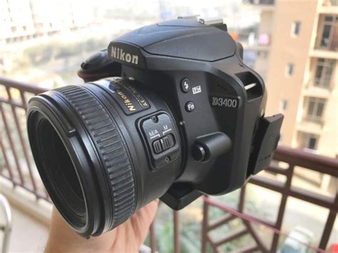 Live View Mode on the Nikon D3400 